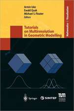 Tutorials on Multiresolution in Geometric Modelling: Summer School Lecture Notes