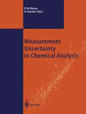 Measurement Uncertainty in Chemical Analysis