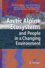 Arctic Alpine Ecosystems and People in a Changing Environment