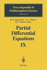 Partial Differential Equations IX: Elliptic Boundary Value Problems