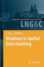 Headway in Spatial Data Handling: 13th International Symposium on Spatial Data Handling