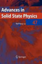 Advances in Solid State Physics 47