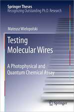 Testing Molecular Wires: A Photophysical and Quantum Chemical Assay