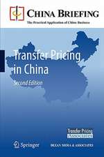 Transfer Pricing in China