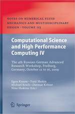 Computational Science and High Performance Computing IV