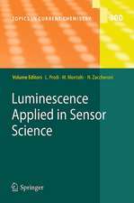 Luminescence Applied in Sensor Science
