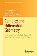 Complex and Differential Geometry: Conference held at Leibniz Universität Hannover, September 14 – 18, 2009