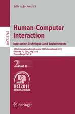 Human-Computer Interaction: Interaction Techniques and Environments: 14th International Conference, HCI International 2011, Orlando, FL, USA, July 9-14, 2011, Proceedings, Part II