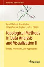 Topological Methods in Data Analysis and Visualization II: Theory, Algorithms, and Applications