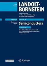 New Data and Updates for several III-V (including mixed crystals) and II-VI Compounds: Condensed Matter, Semiconductors Update, Subvolume E