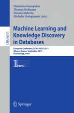 Machine Learning and Knowledge Discovery in Databases: European Conference, ECML PKDD 2010, Athens, Greece, September 5-9, 2011, Proceedings, Part I