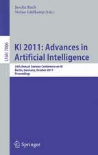 KI 2011: Advances in Artificial Intelligence: 34th Annual German Conference on AI, Berlin, Germany, October 4-7,2011, Proceedings