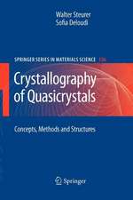 Crystallography of Quasicrystals: Concepts, Methods and Structures