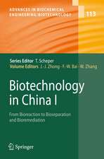 Biotechnology in China I: From Bioreaction to Bioseparation and Bioremediation