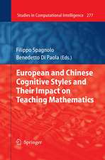 European and Chinese Cognitive Styles and their Impact on Teaching Mathematics