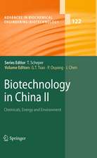 Biotechnology in China II: Chemicals, Energy and Environment