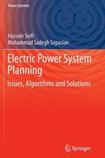 Electric Power System Planning: Issues, Algorithms and Solutions