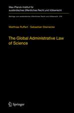 The Global Administrative Law of Science