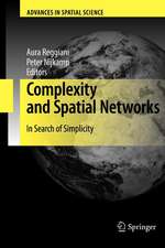 Complexity and Spatial Networks