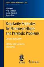 Regularity Estimates for Nonlinear Elliptic and Parabolic Problems: Cetraro, Italy 2009 <P>