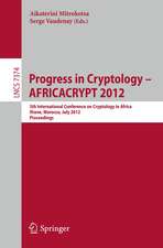 Progress in Cryptology -- AFRICACRYPT 2012: 5th International Conference on Cryptology in Africa, Ifrane, Morocco, July 10-12, 2012, Proceedings