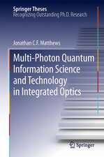 Multi-Photon Quantum Information Science and Technology in Integrated Optics