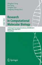 Research in Computational Molecular Biology: 17th Annual International Conference, RECOMB 2013, Beijing, China, April 7-10, 2013. Proceedings