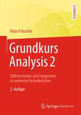 Grundkurs Analysis 2: Differentiation und Integration in mehreren Veränderlichen