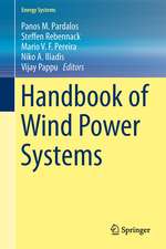 Handbook of Wind Power Systems