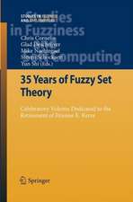 35 Years of Fuzzy Set Theory: Celebratory Volume Dedicated to the Retirement of Etienne E. Kerre