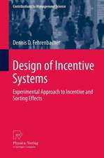 Design of Incentive Systems: Experimental Approach to Incentive and Sorting Effects