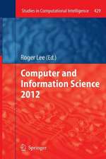 Computer and Information Science 2012