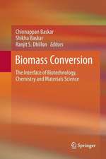 Biomass Conversion: The Interface of Biotechnology, Chemistry and Materials Science