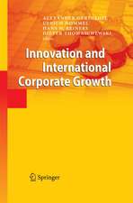 Innovation and International Corporate Growth