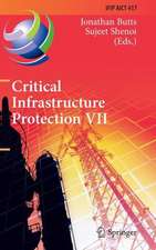 Critical Infrastructure Protection VII: 7th IFIP WG 11.10 International Conference, ICCIP 2013, Washington, DC, USA, March 18-20, 2013, Revised Selected Papers