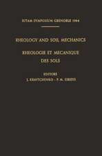 Rheology and Soil Mechanics / Rhéologie et Mécanique des Sols: Symposium Grenoble, April 1–8, 1964 / Symposium Grenoble, 1Er–8 Avril 1964