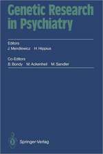 Genetic Research in Psychiatry: “2. Münchner Genetikgespräche” September 12 – 15, 1991 C.I.N.P. President’s Workshop