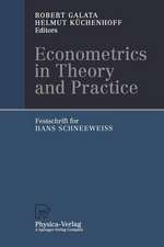 Econometrics in Theory and Practice: Festschrift for Hans Schneeweiß