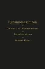 Dynamomaschinen für Gleich- und Wechselstrom und Transformatoren