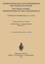 Neurophysiologie und Psychophysik des Visuellen Systems / The Visual System: Neurophysiology and Psychophysics: Symposion Freiburg/B R., 28.8.–-3.9.1960