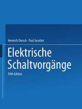 Rüdenberg Elektrische Schaltvorgänge