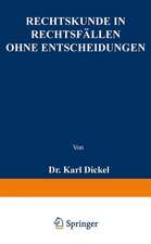 Rechtskunde in Rechtsfällen ohne Entscheidungen: Zum Gebrauche bei akademischen Uebungen und beim Selbstudium für Iuristen, Forstbeflissene und Regierungsreferendare