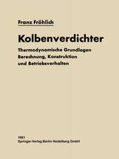 Kolbenverdichter: Thermodynamische Grundlagen, Berechnung Konstruktion und Betriebsverhalten