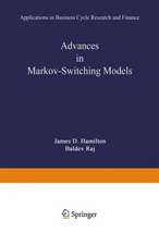 Advances in Markov-Switching Models: Applications in Business Cycle Research and Finance