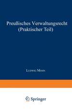 Preußisches Verwaltungsrecht (Praktischer Teil)