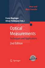 Optical Measurements: Techniques and Applications