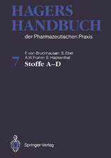 Hagers Handbuch der Pharmazeutischen Praxis