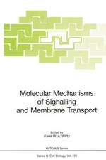 Molecular Mechanisms of Signalling and Membrane Transport