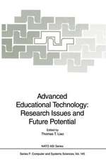 Advanced Educational Technology: Research Issues and Future Potential