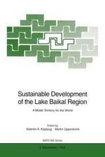 Sustainable Development of the Lake Baikal Region: A Model Territory for the World